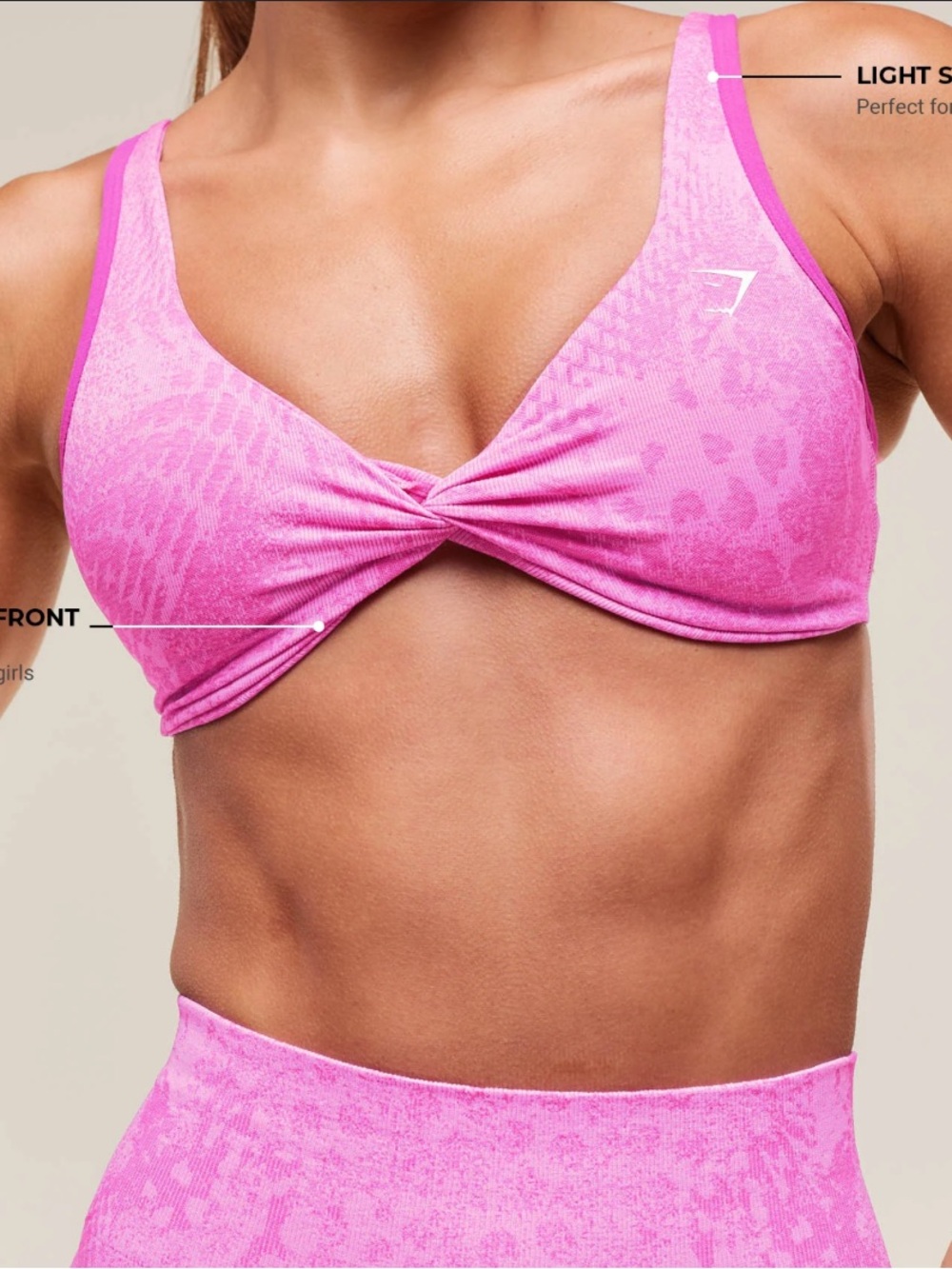 Gymshark adapt animal sports bra